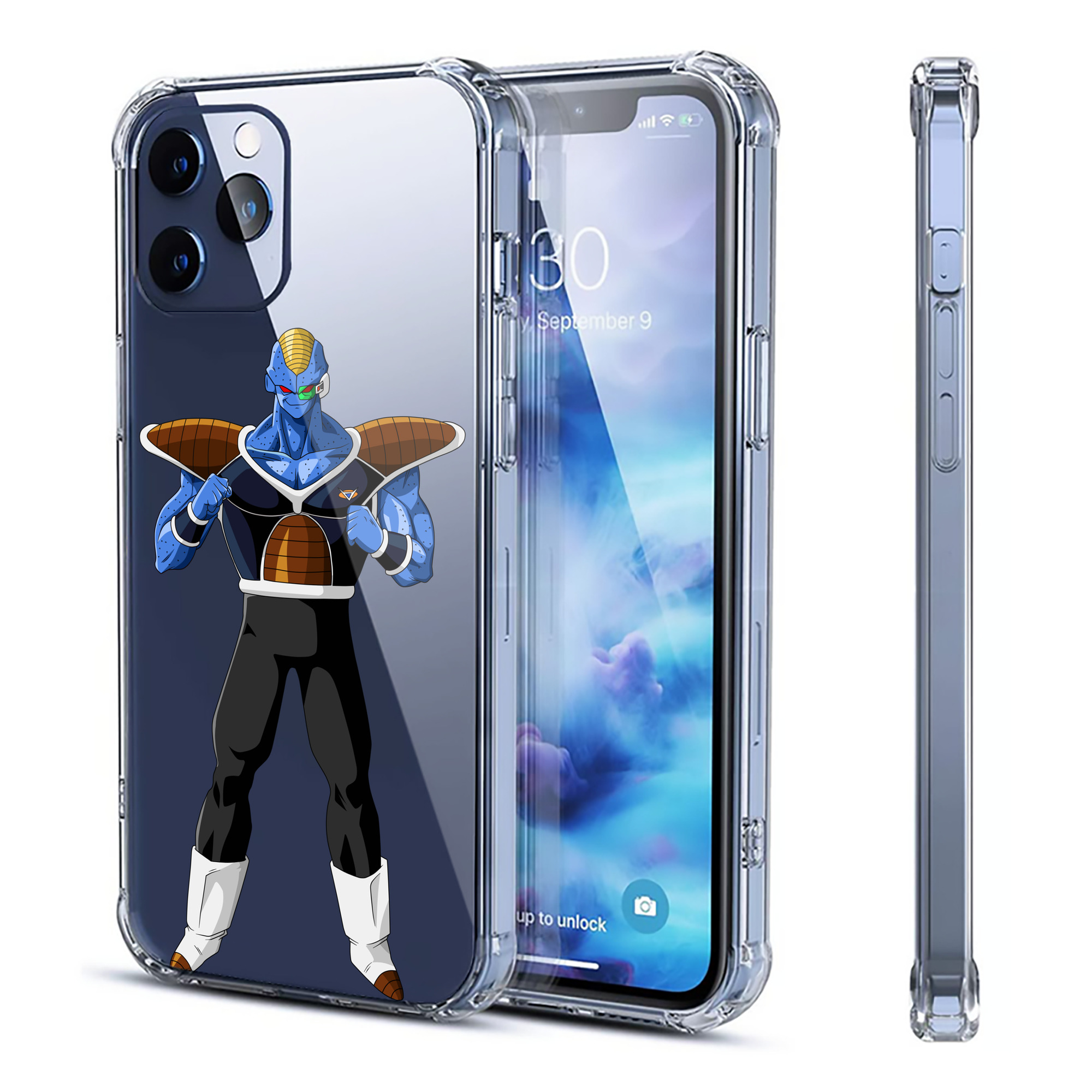 （画像用） ドラゴンボール DRAGON BALL 【iPhone 12シリーズ対応】透明スマホケース（クリアソフトケース）